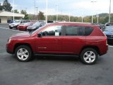 2012 Deep Cherry Red Crystal Pearl Jeep Compass Sport #71744739