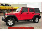 2011 Flame Red Jeep Wrangler Unlimited Rubicon 4x4 #71745138