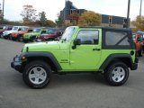 2012 Gecko Green Jeep Wrangler Sport S 4x4 #71744725