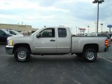 2007 Silver Birch Metallic Chevrolet Silverado 2500HD LT Extended Cab 4x4 #7152876