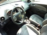 2013 Chevrolet Sonic LS Sedan Jet Black/Dark Titanium Interior