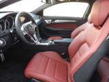 2013 Mercedes-Benz C 250 Coupe Red/Black Interior