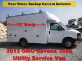 2013 Summit White GMC Savana Cutaway 3500 Commercial Utility Truck #71745398