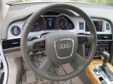 2009 Audi A6 3.0T quattro Avant Steering Wheel