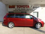 2013 Salsa Red Pearl Toyota Sienna LE #71744485