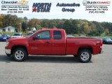 2012 Fire Red GMC Sierra 1500 SLE Extended Cab 4x4 #71744897