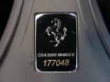2011 Ferrari California  Marks and Logos