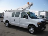 2010 Oxford White Ford E Series Van E350 XL Commericial Bucket #71744463