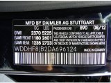 2013 E Color Code for Lunar Blue Metallic - Color Code: 890