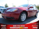 2013 Deep Cherry Red Crystal Pearl Chrysler 200 Touring Sedan #71744834