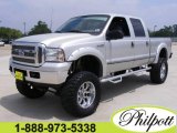 1999 Silver Metallic Ford F250 Super Duty XLT Crew Cab 4x4 #7137088