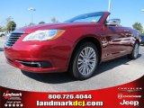 2013 Deep Cherry Red Crystal Pearl Chrysler 200 Limited Hard Top Convertible #71744828
