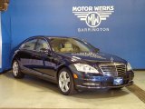 2012 Lunar Blue Metallic Mercedes-Benz S 550 4Matic Sedan #71744412