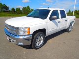 2013 Summit White Chevrolet Silverado 1500 LT Crew Cab 4x4 #71745227