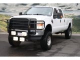 2008 Ford F250 Super Duty XL Crew Cab 4x4 Front 3/4 View