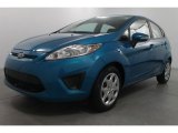 2013 Blue Candy Ford Fiesta SE Hatchback #71744362