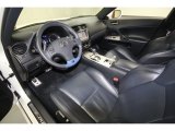 2010 Lexus IS F Black Interior