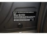 2013 5 Series Color Code for Space Gray Metallic - Color Code: A52