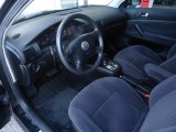 1999 Volkswagen Passat GLS Wagon Black Interior