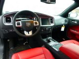 2012 Dodge Charger SXT Plus Black/Red Interior