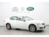 2009 Moonlight White Infiniti G 37 x Sedan #71819549