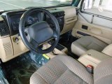 1999 Jeep Wrangler Sport 4x4 Camel Interior