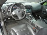 2009 Chevrolet Corvette Coupe Ebony Interior