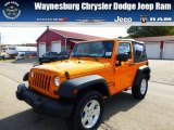 2013 Crush Orange Jeep Wrangler Sport S 4x4 #71852927