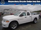 2012 Bright White Dodge Ram 1500 Express Quad Cab 4x4 #71852896