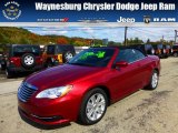 2013 Deep Cherry Red Crystal Pearl Chrysler 200 Touring Convertible #71852913