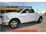 2012 Bright White Dodge Ram 1500 Lone Star Quad Cab #71860851