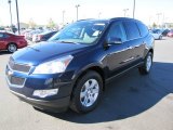 2011 Dark Blue Metallic Chevrolet Traverse LT AWD #71860947