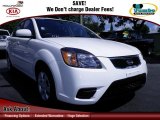 2010 Clear White Kia Rio LX Sedan #71861038