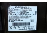 2005 F150 Color Code for Dark Stone Metallic - Color Code: T7