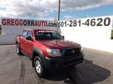 2008 Impulse Red Pearl Toyota Tacoma V6 PreRunner Double Cab #71860743
