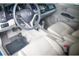 2010 Honda Insight Hybrid EX Navigation Gray Interior