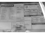 2013 Honda Odyssey EX-L Window Sticker
