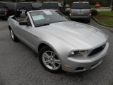 2012 Ingot Silver Metallic Ford Mustang V6 Convertible #71860732