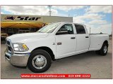 2012 Bright White Dodge Ram 3500 HD ST Crew Cab Dually #71860831