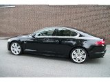 2010 Ultimate Black Jaguar XF XFR Sport Sedan #71861106