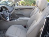 2013 Mercedes-Benz E 550 Cabriolet Almond/Mocha Interior