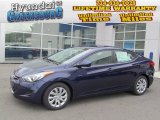 2013 Indigo Night Hyundai Elantra GLS #71860403