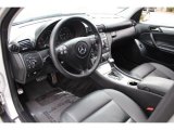 2005 Mercedes-Benz C 230 Kompressor Sedan Black Interior