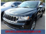 2013 Brilliant Black Crystal Pearl Jeep Grand Cherokee Overland 4x4 #71860968