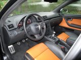 2008 Audi RS4 4.2 quattro Sedan Black Interior