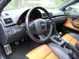 2008 Audi RS4 4.2 quattro Sedan Black Interior