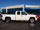 2009 Summit White Chevrolet Silverado 1500 LT Extended Cab 4x4 #71914515