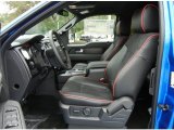 2013 Ford F150 FX2 SuperCab FX Sport Appearance Black/Red Interior