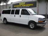 2011 Summit White Chevrolet Express LT 3500 Extended Passenger Van #71914508