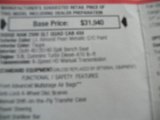 2005 Dodge Ram 2500 ST Quad Cab 4x4 Window Sticker